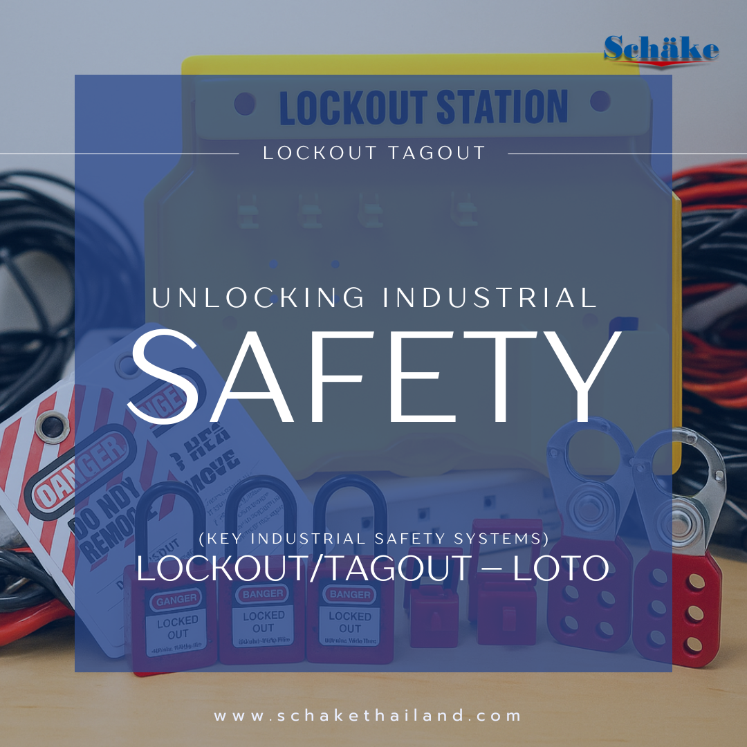 Lockout Tagout: ปลดล็อกความปลอดภัยในงานอุตสาหกรรม | SCHAKE Thailand