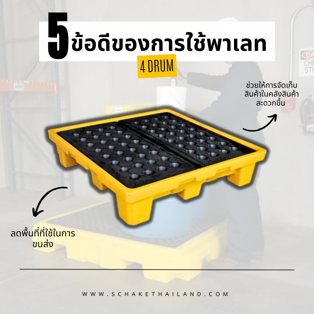 5 Advantages of Using 4-Drum Pallets in Business