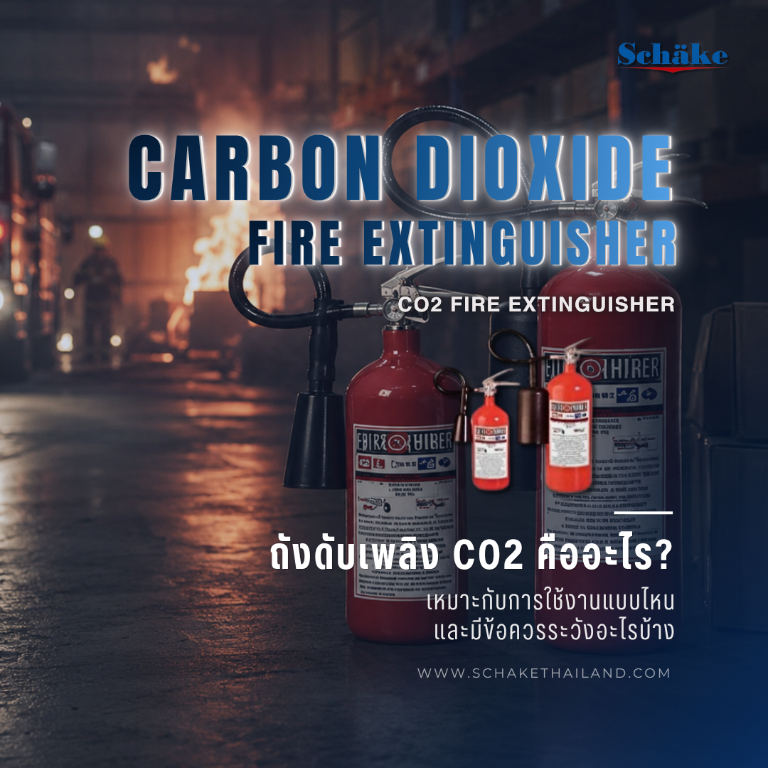 What Is a CO2 Fire Extinguisher Suitable For? | SCHAKE