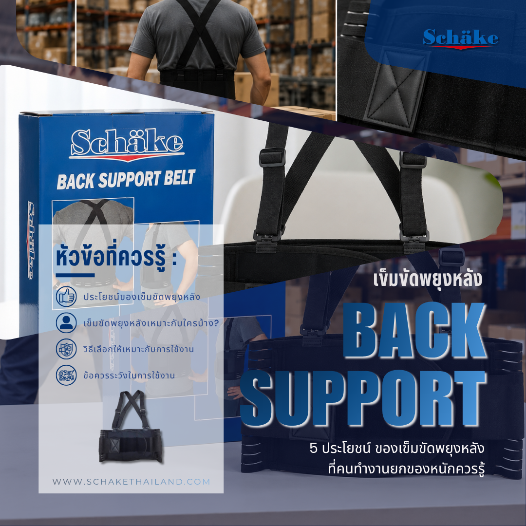 What Is a Back Support? 5 Benefits of a Back Support Belt for Workers Who Frequently Lift Heavy Loads | SCHAKE