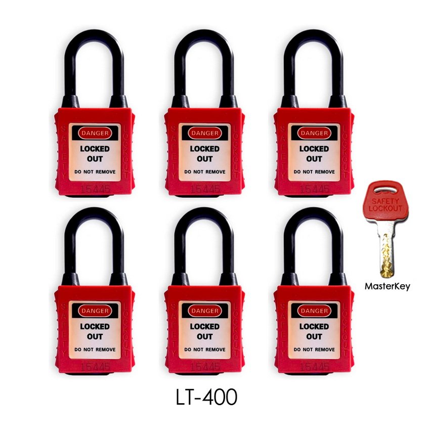 Lockout Tagout Set Group5 Tool Box สำหรับ3-6ท่าน LOTO LOCK®