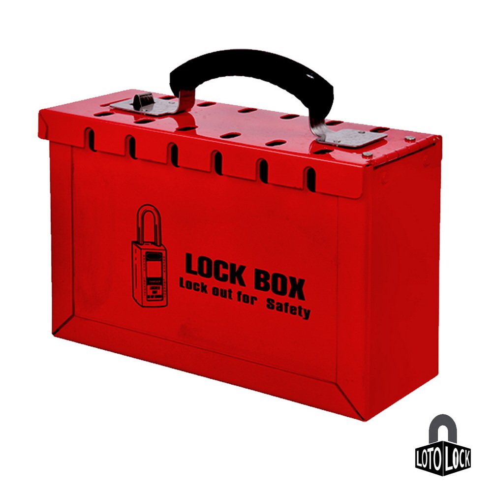 Lockout Tagout Set Group6 Safety Lockbox LOTO LOCK®