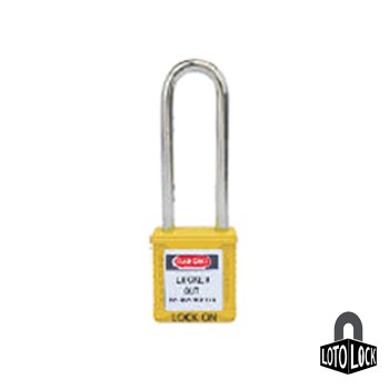 Lockout Tagout Padlock 76mm. Stainless 304 Red LOTO LOCK®