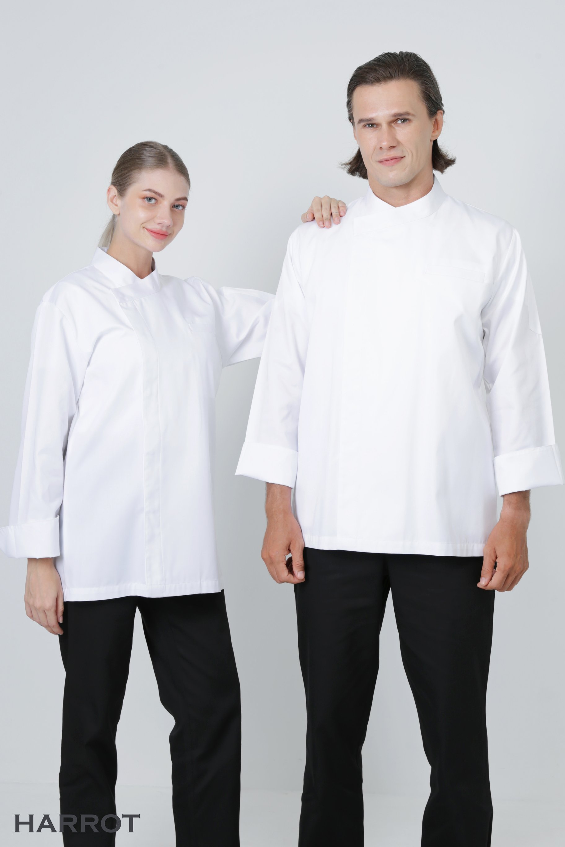 White Air-Flex chef jacket