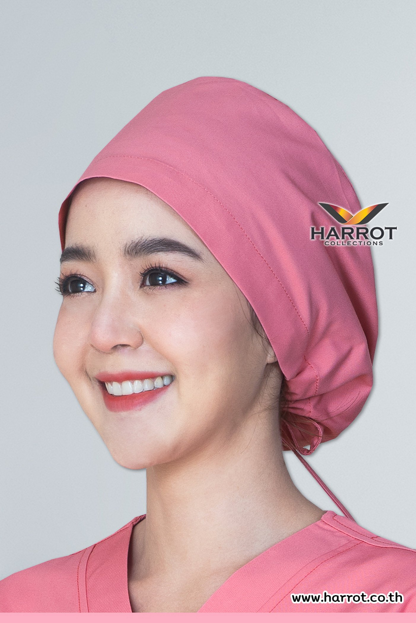 Pink surgical cap (HPC0105)