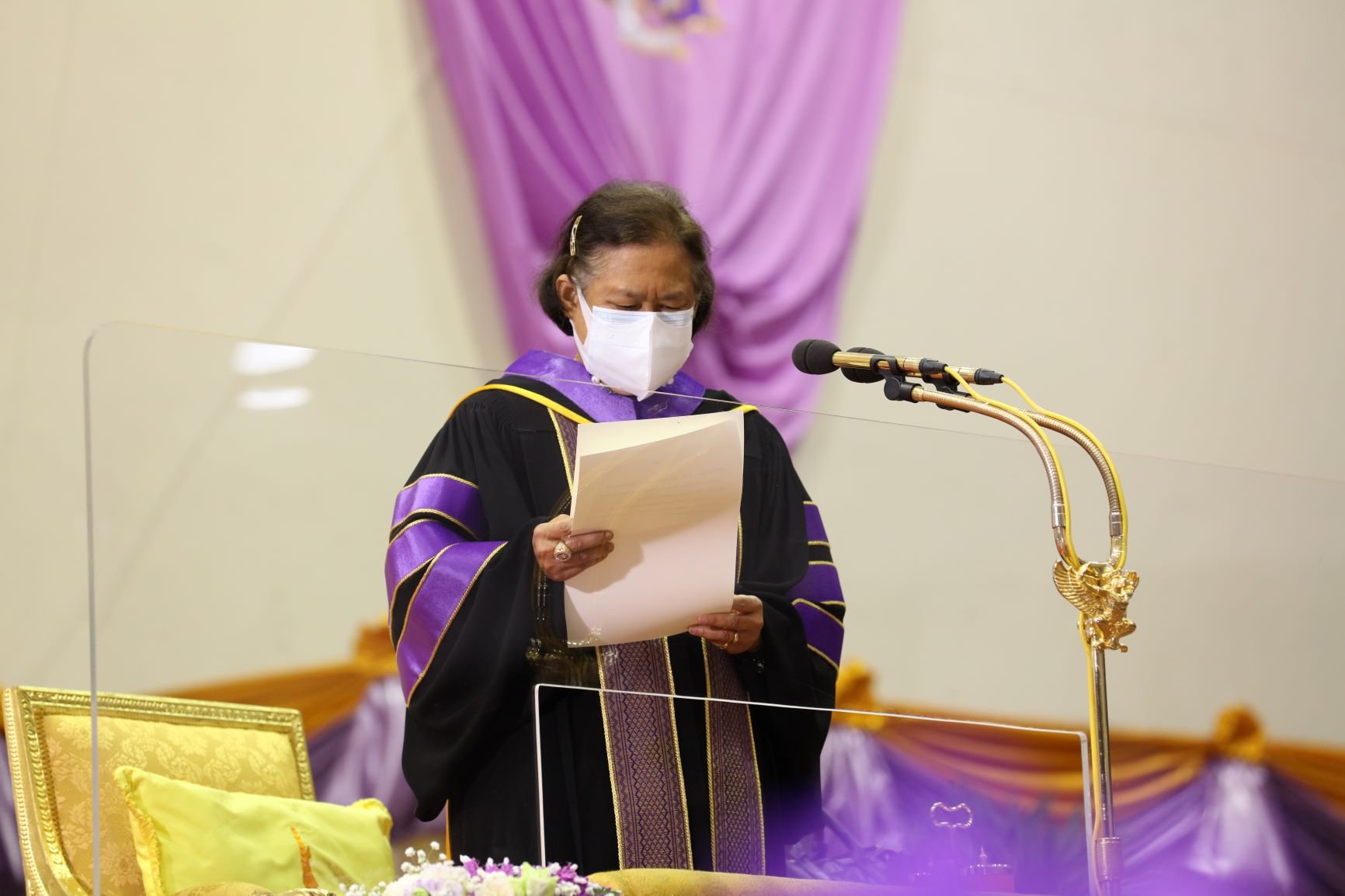 สมเด็จพระกนิษฐาธิราชเจ้า กรมสมเด็จพระเทพรัตนราชสุดา ฯ สยามบรมราชกุมารี พระราชทานปริญญาบัตรแก่ผู้สำเร็จการศึกษามหาวิทยาลัยพะเยา ประจำปีการศึกษา 2562 สมเด็จพระกนิษฐาธิราชเจ้า กรมสมเด็จพระเทพรัตนราชสุดา ฯ สยามบรมราชกุมารี พระราชทานปริญญาบัตรแก่ผู้สำเร็จการศึกษามหาวิทยาลัยพะเยา ประจำปีการศึกษา 2562