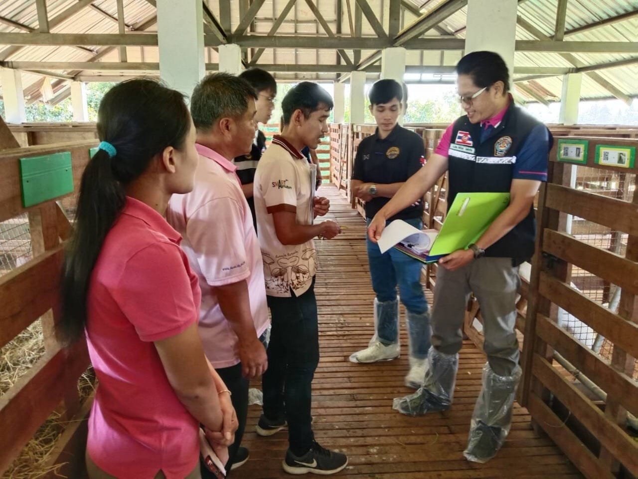 School of Agriculture and Natural Resources, University of Phayao, Achieves Level A Brucellosis-Free Farm Certification, Strengthening Safety and Quality Standards