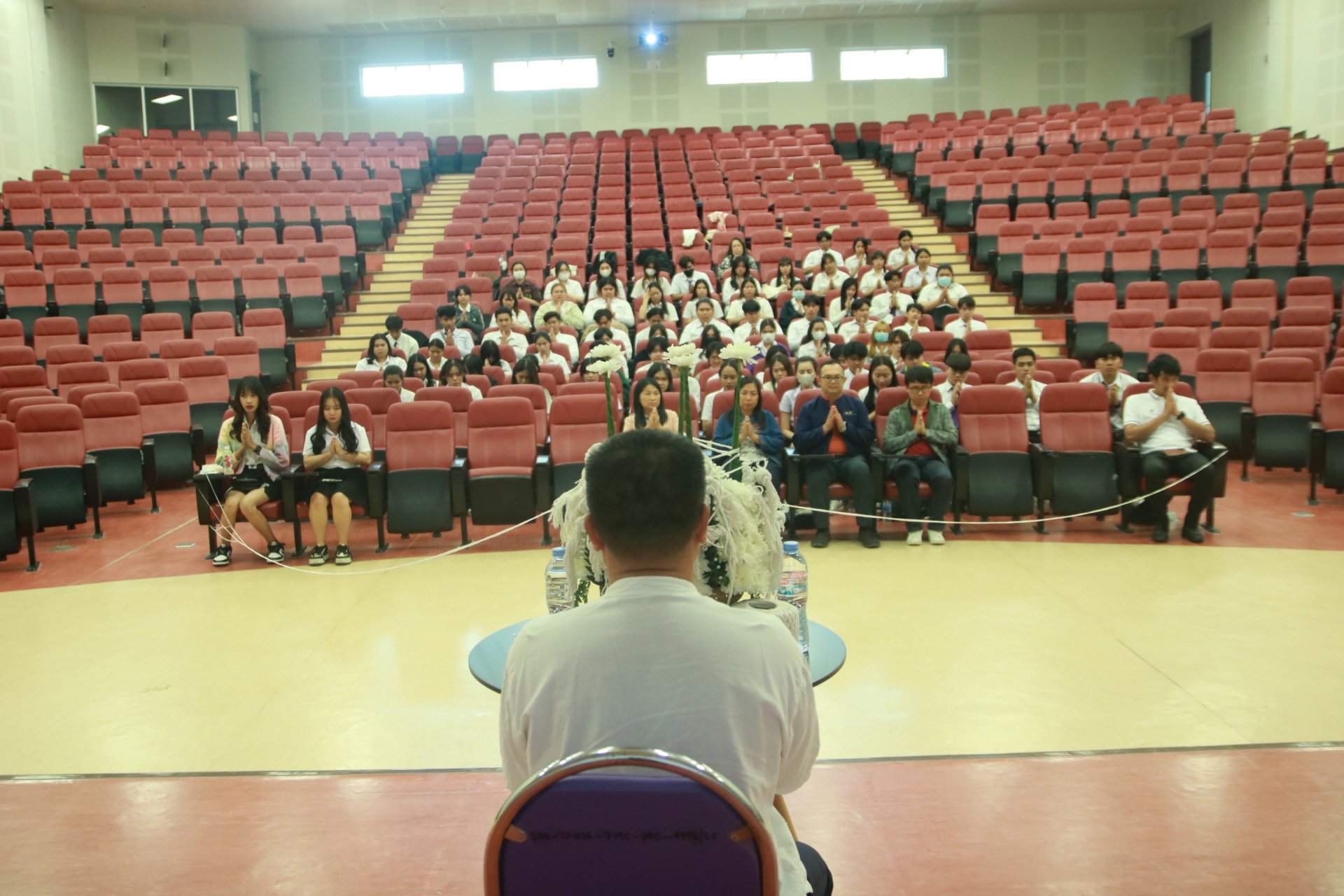 " ปัจฉิมนิเทศ และบายศรีสู่ขวัญ นิสิตคณะเกษตรศาสตร์ฯ " ดำเนินโครงการโดยคณะเกษตรศาสตร์และทรัพยากรธรรมชาติ มหาวิทยาลัยพะเยา " ปัจฉิมนิเทศ และบายศรีสู่ขวัญ นิสิตคณะเกษตรศาสตร์ฯ " ดำเนินโครงการโดยคณะเกษตรศาสตร์และทรัพยากรธรรมชาติ มหาวิทยาลัยพะเยา