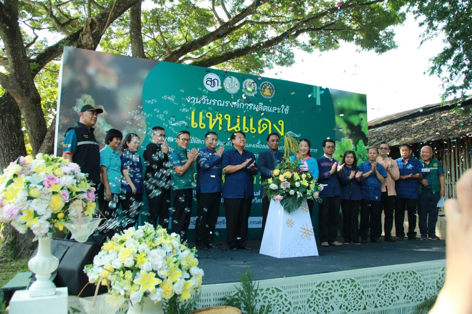 วันรณรงค์การผลิตและใช้แหนแดง โครงการขยายผลการผลิตและการใช้แหนแดงเพื่อลดต้นทุนการผลิตสู่การเกษตร วันรณรงค์การผลิตและใช้แหนแดง โครงการขยายผลการผลิตและการใช้แหนแดงเพื่อลดต้นทุนการผลิตสู่การเกษตร