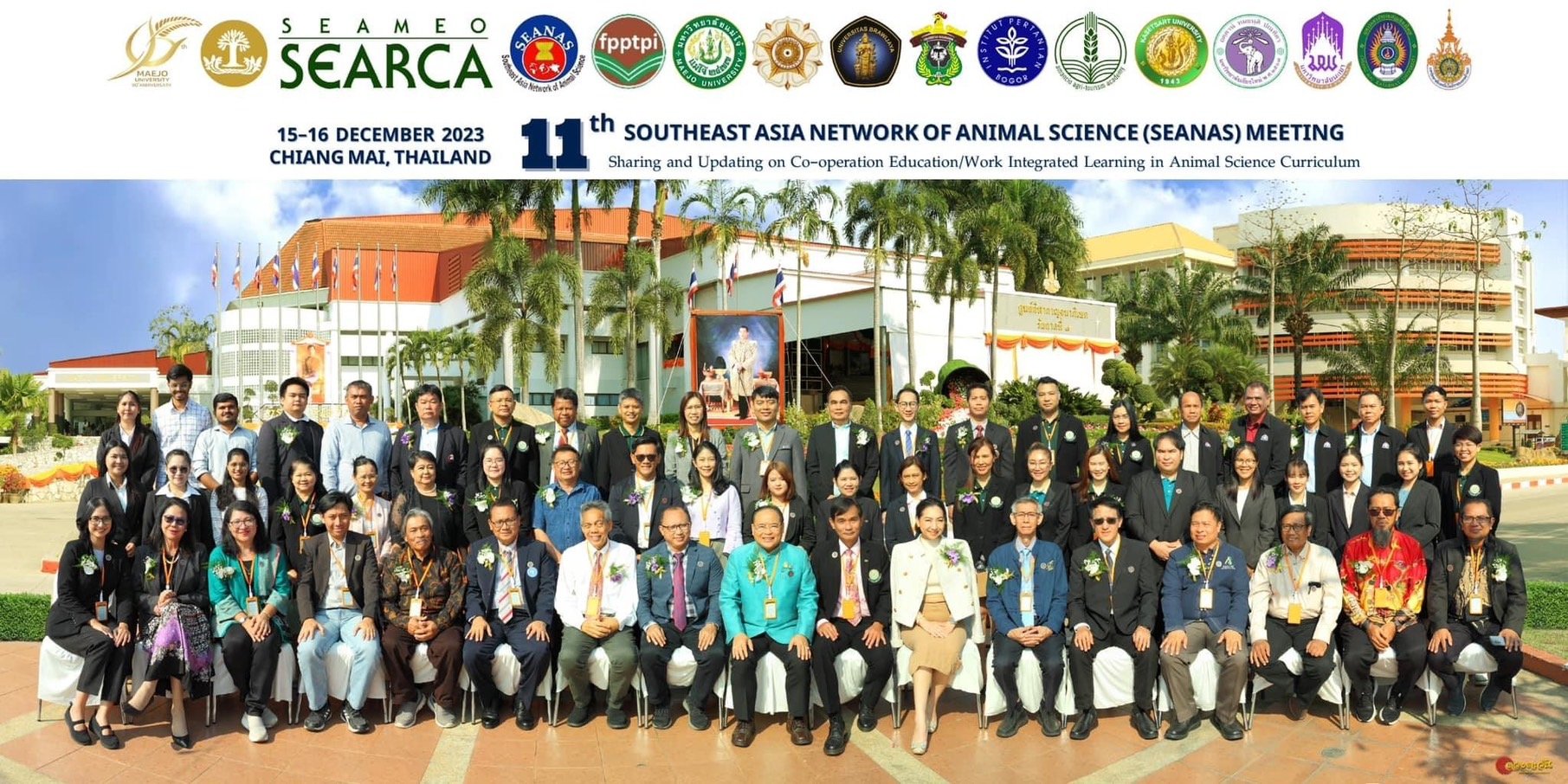 หลักสูตรสัตวศาสตร์ ม.พะเยา สร้างเครือข่ายความร่วมมือด้านการศึกษา ในการประชุมภาคีเครือข่ายด้านสัตวศาสตร์แห่งภูมิภาคเอเชียตะวันออกเฉียงใต้ ครั้งที่ 11 Southeast Asia Network of Animal Science (SEANAS)