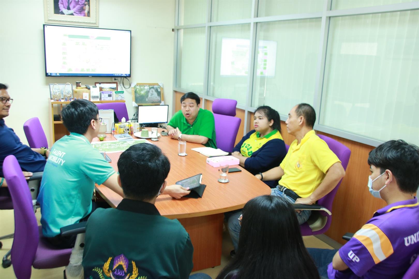 คณะเกษตรศาสตร์ฯ ต้อนรับคณะผลิตกรรมการเกษตร มหาวิทยาลัยแม่โจ้