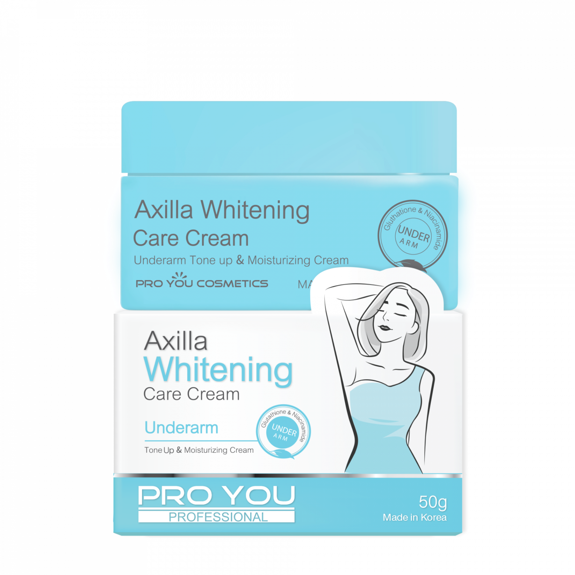 ProYou Axilla Whitening Care Cream (50g) *ขนาดใหม่*