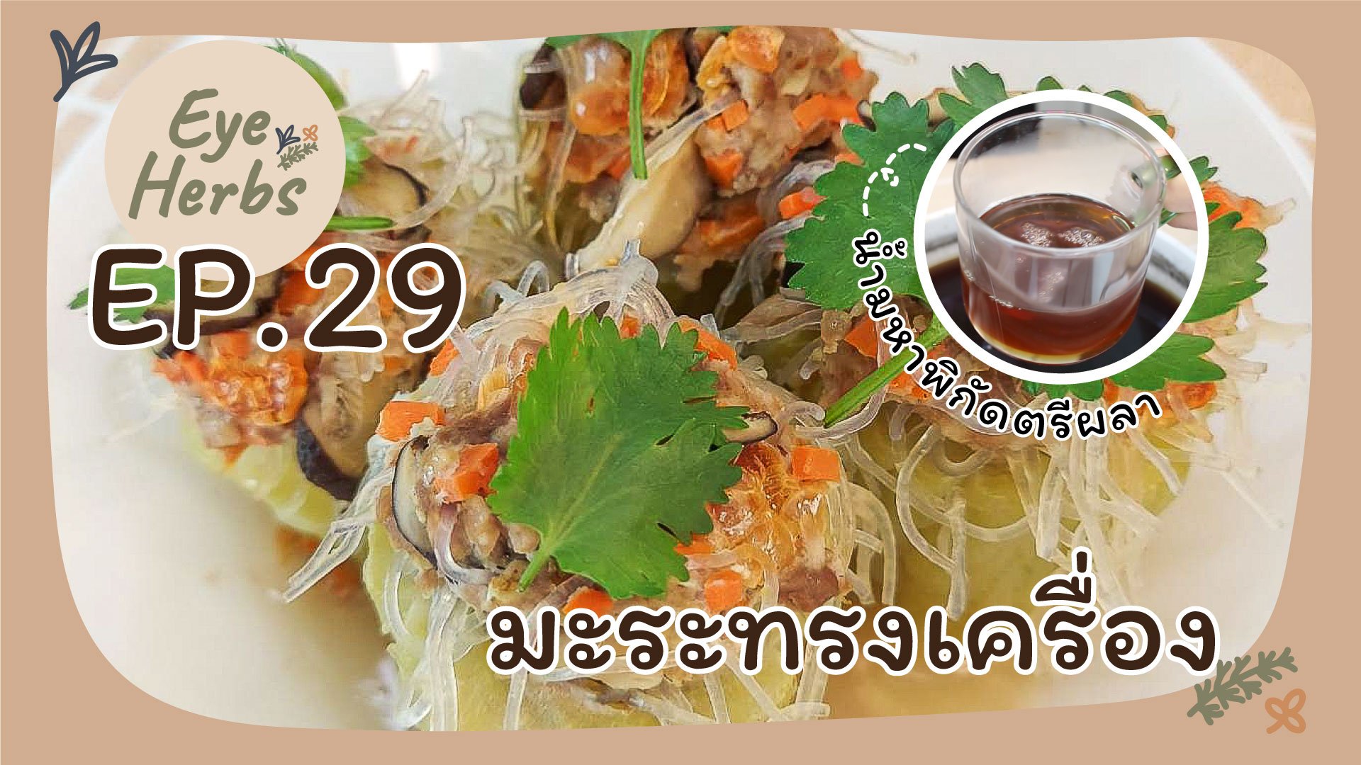 มะระทรงเครื่อง และ น้ำมหาพิกัดตรีผลา-EyeHerbs Ep.29 มะระทรงเครื่อง และ น้ำมหาพิกัดตรีผลา-EyeHerbs Ep.29