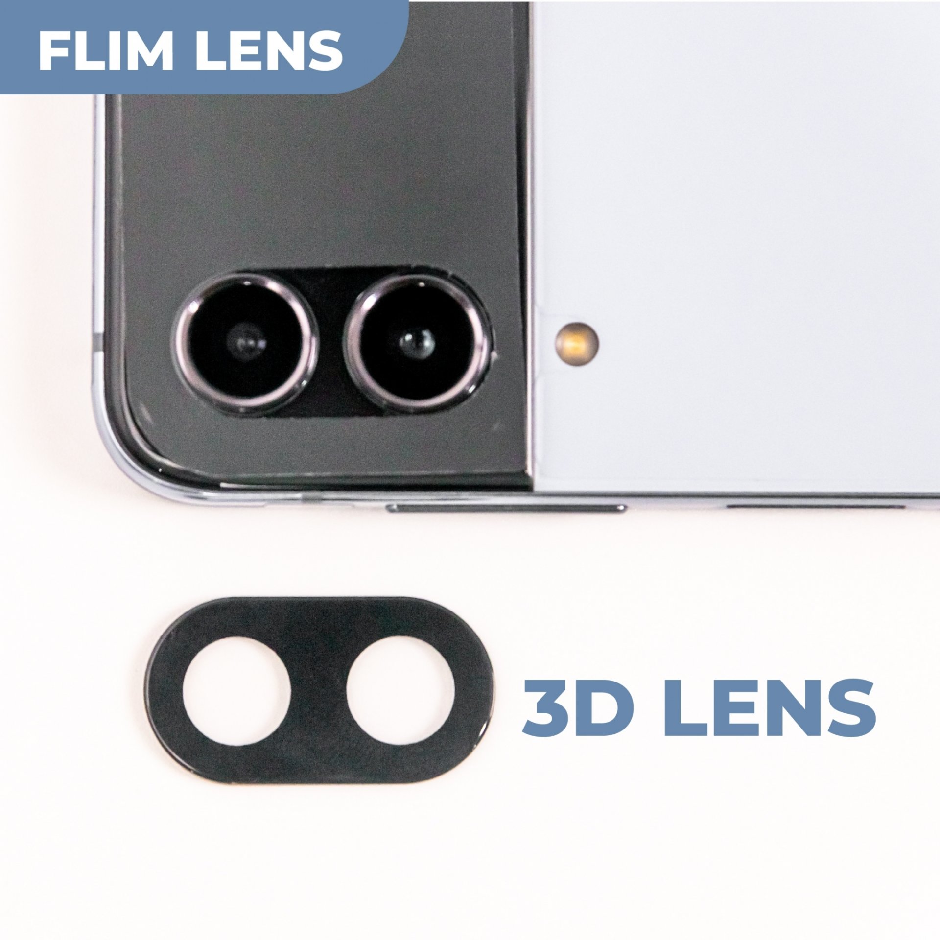 Gizmo ฟิล์มเลนส์กล้อง Galaxy Z Flip4 ฟิล์มกระจกนิรภัยเลนส์กล้อง