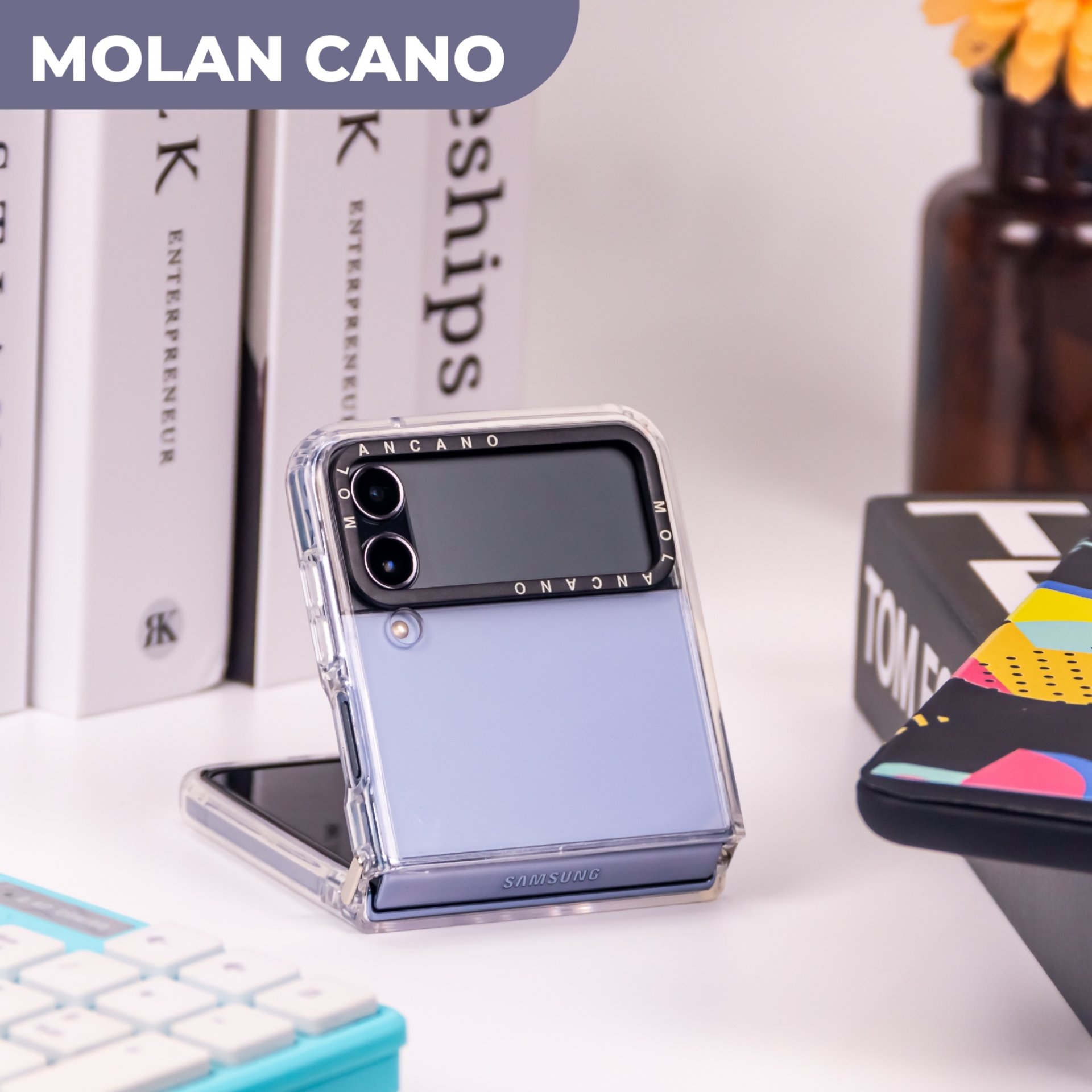 เคสใสกันกระแทก Samsung Galaxy Z Flip 4 รุ่น Molan Cano Hybrid Clear