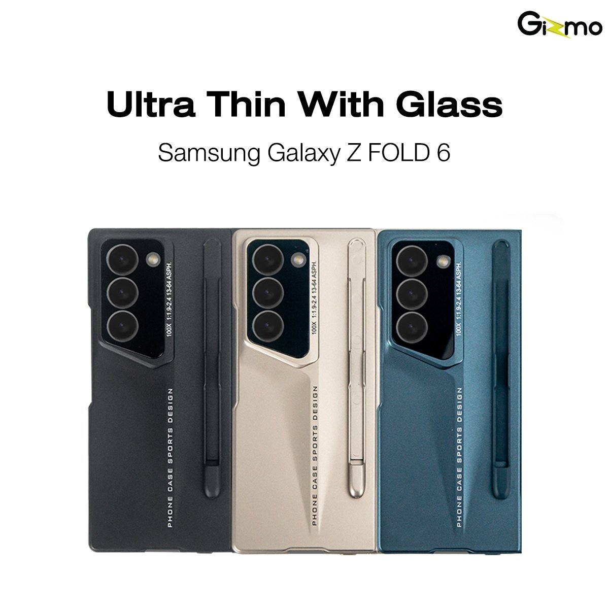 Gizmo Ultra Thin With Glass Case Fold 6 เคสกันกระแทก เคสซัมซุง เคส Fold 6