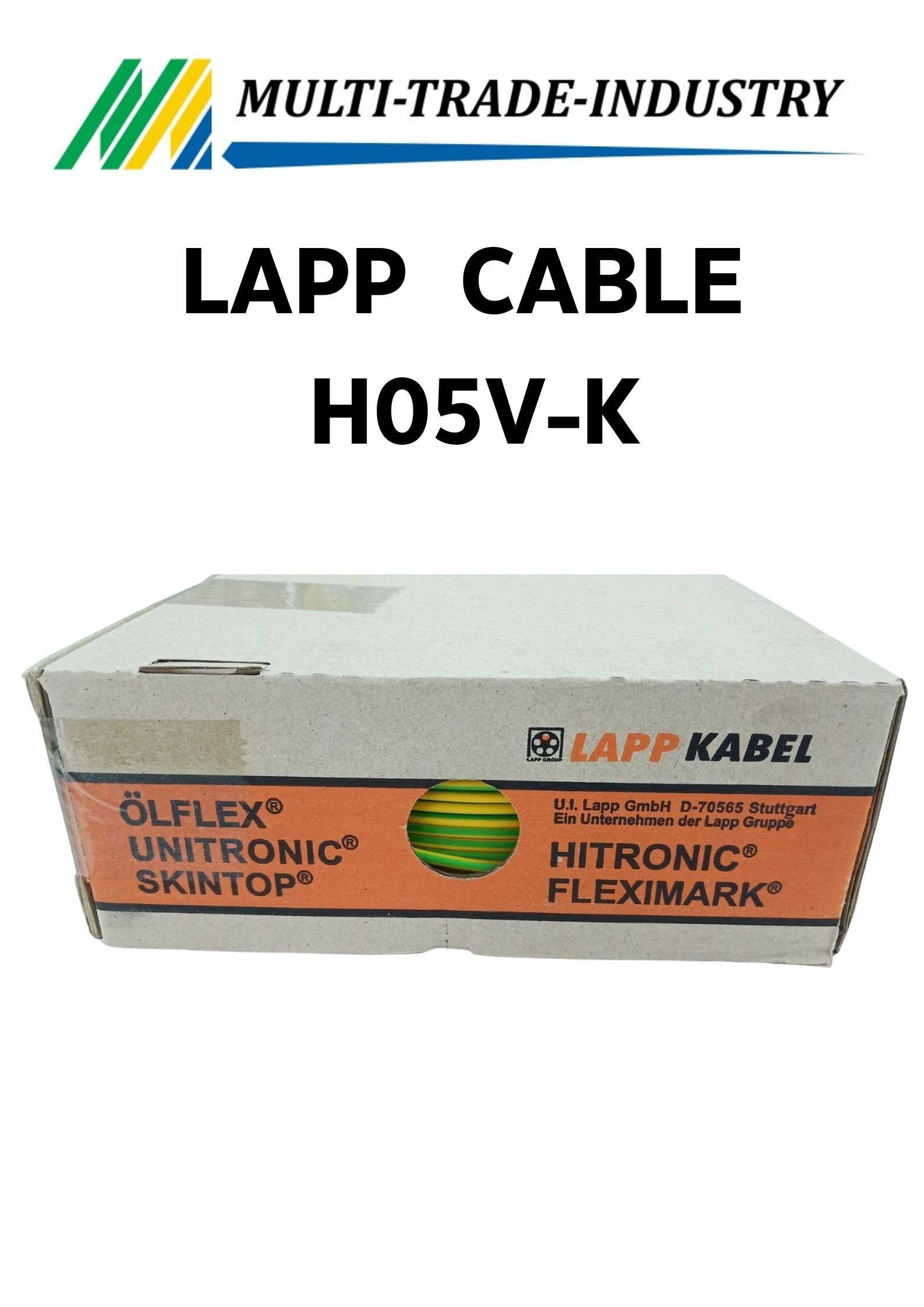 LAPP  CABLE H05V-K