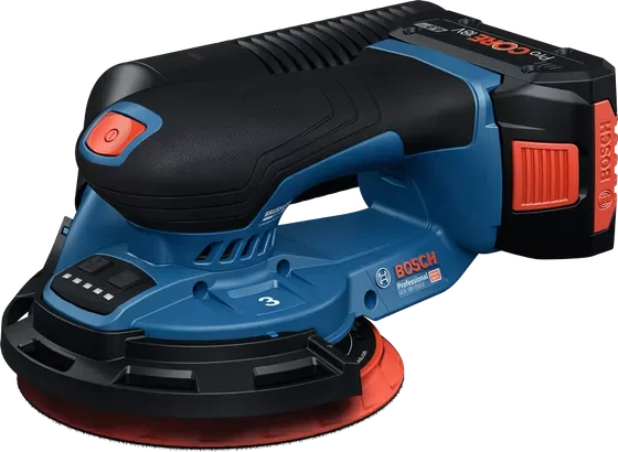 BOSCH รุ่น GEX 18V-150-3 (SOLO) เครื่องขัดกระดาษทรายระบบลูกเบี้ยวแบบไร้สาย รหัส 0601372904