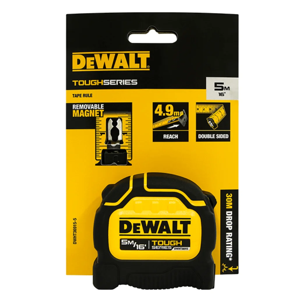 DEWALT รุ่น ตลับเมตร ยาว 5 เมตร DWHT36915-30