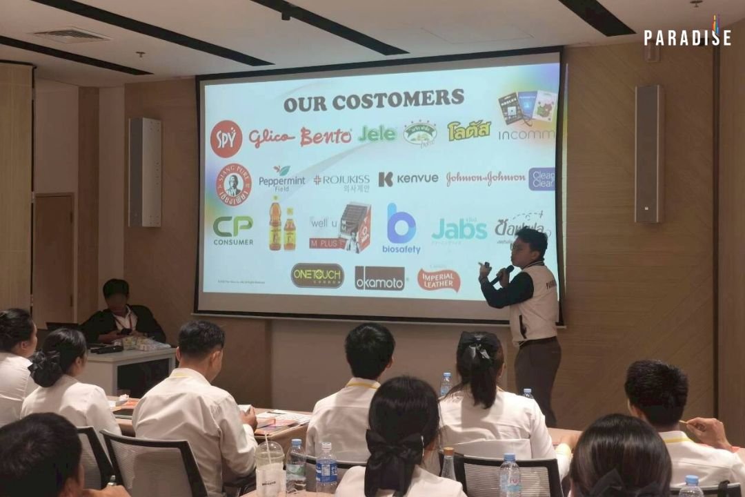 Paradise X Corporation Co., Ltd. participated in the SM Meeting activity at Tops Daily Convention Center, Kaset-Nawamin Branch (Bangkok-Samut Prakan).