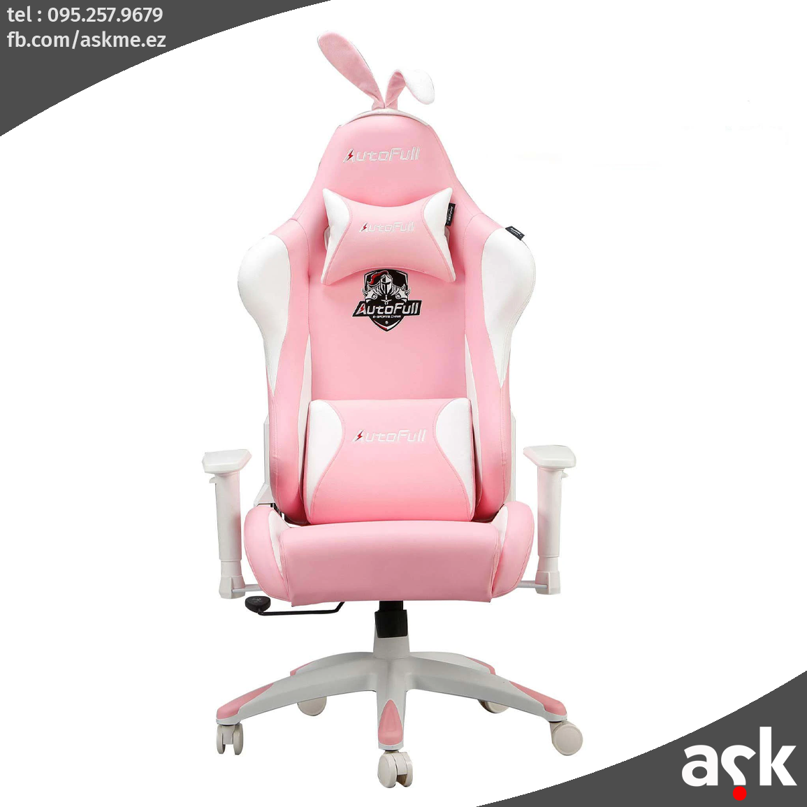 Autofull bunny gaming online chair