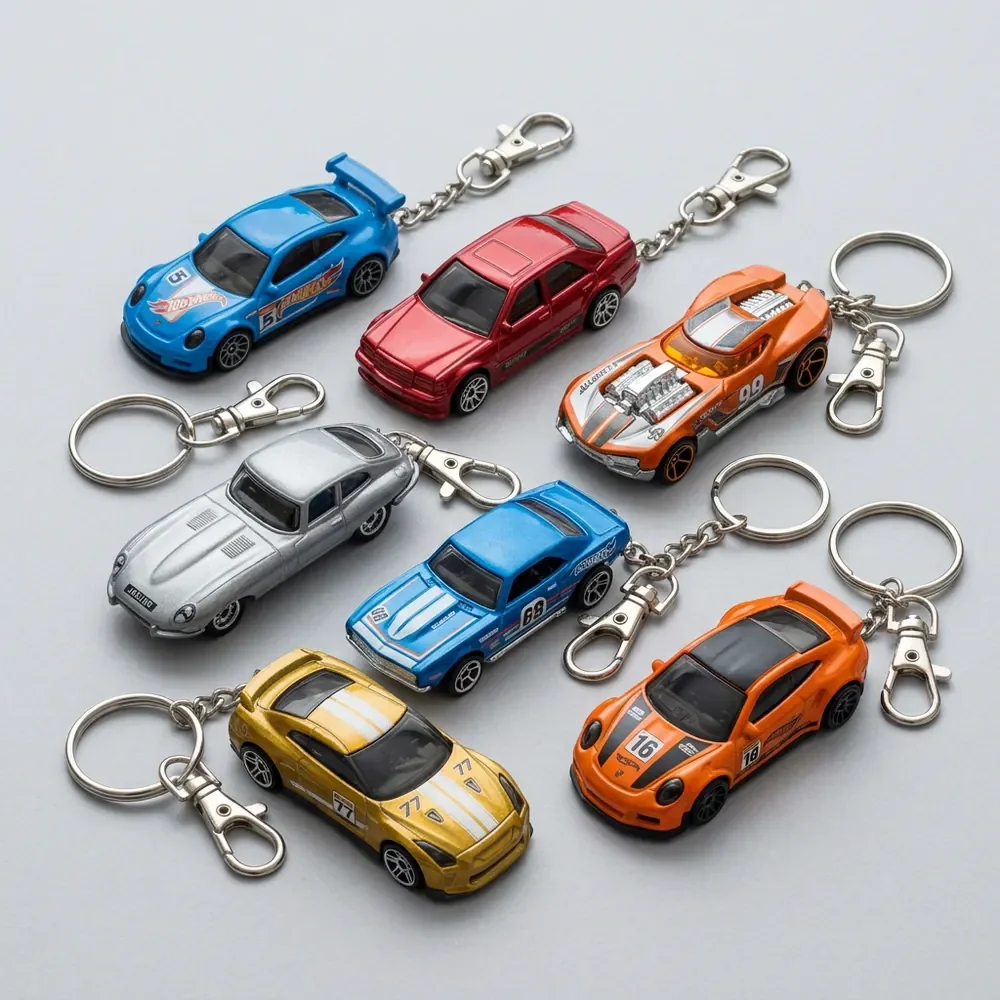 พวงกุญแจรถ Hot Wheels หลากสีหลายรุ่น