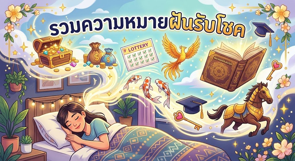 ฝันเห็นอะไรแปลว่ากำลังจะโชคดี? รวมความหมายฝันพยากรณ์ฉบับอัปเดต
