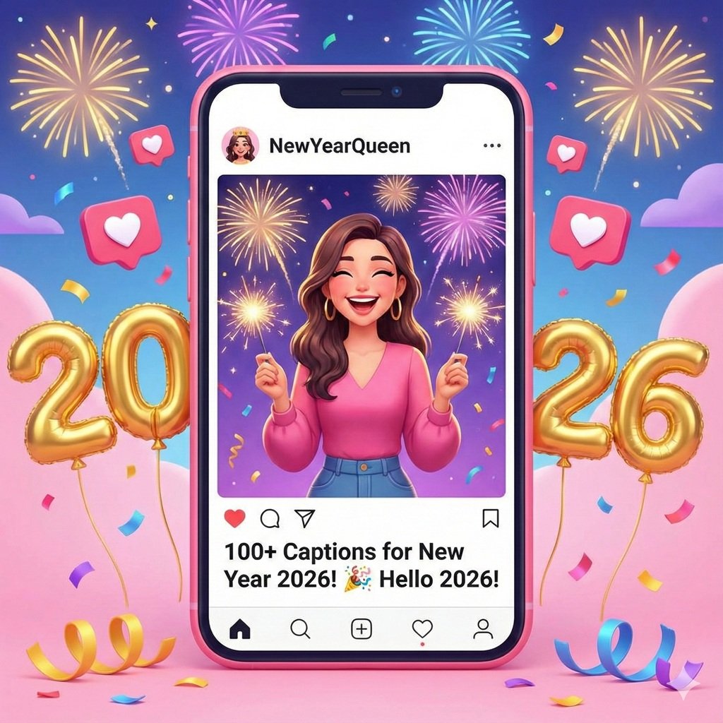 แจก 100+ แคปชั่นปีใหม่ 2026 ภาษาอังกฤษ พร้อมคำแปล! ความหมายดี โพสต์เรียกไลก์รัวๆ