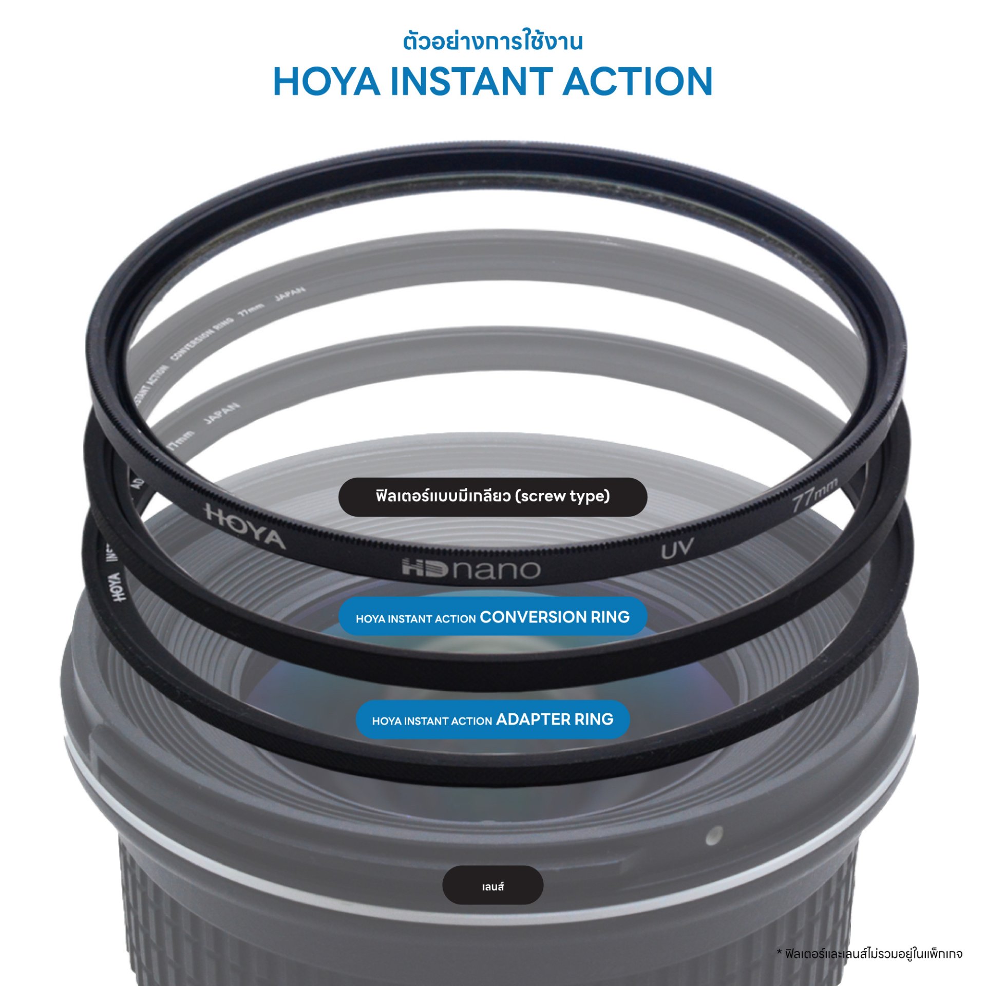 HOYA INSTANT ACTION CONVERSION RING