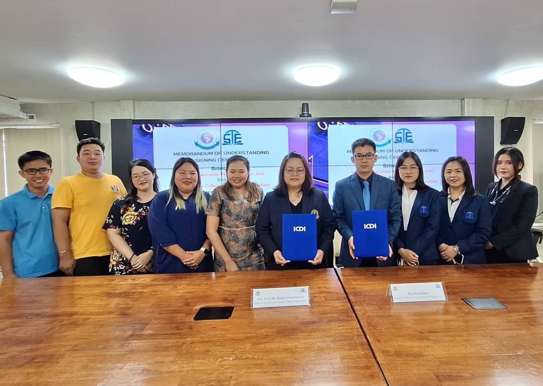 Sinothai Education Technology Company Signing Ceremony of Memorandum of Understanding on Chiang Mai University's International College of Digital Innovation (ICDI) 
