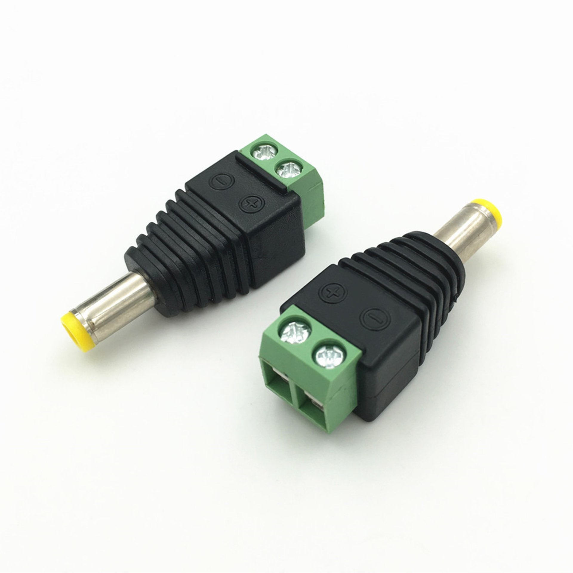 DC-male หัวแจ็คไฟ DC สำหรับต่อกล้อง (9 ตัว DC plug)