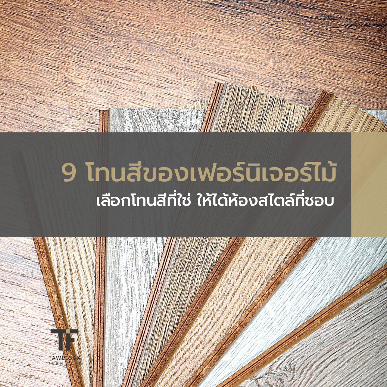 โทนสีเฟอร์นิเจอร์ไม้ โทนสีเฟอร์นิเจอร์ไม้