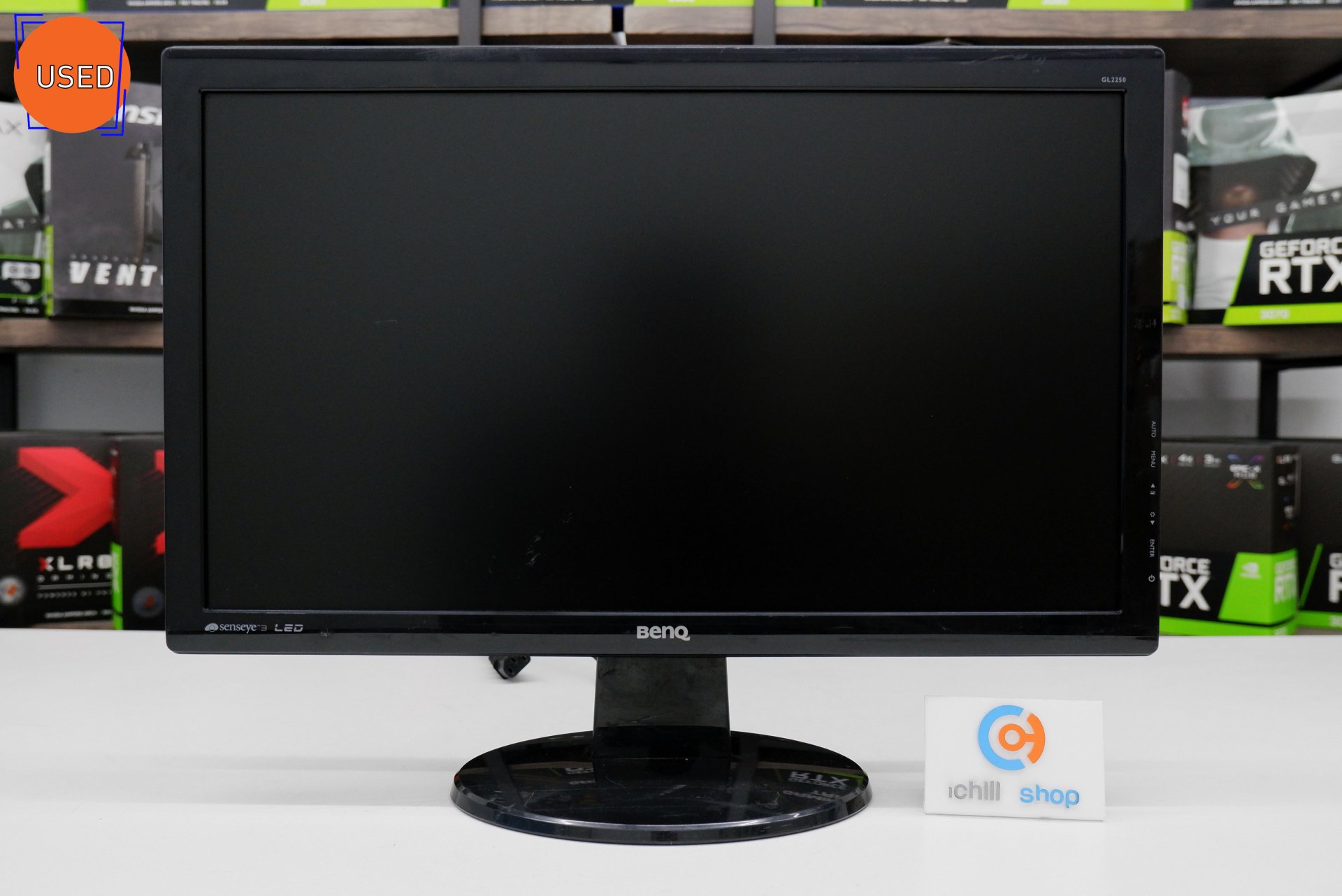 BenQ GL GL2250 21.5 Widescreen LED LCD Monitor DVI VGA Full HD