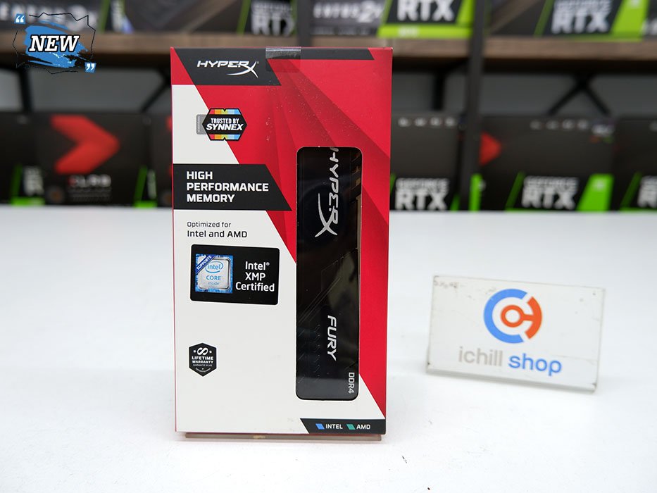 Memory Hyper X Fury 3200 RAM (แรม) KINGSTON HYPER X FURY DDR4 8GB - Main Image