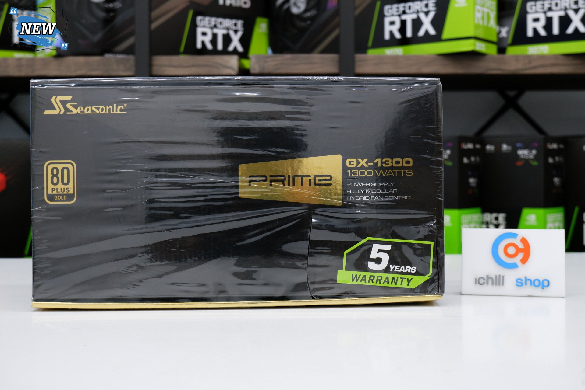Alimentation Seasonic Prime GX-1300 - 1300W - 80 Plus Gold - Module D'alimentation - NEUF