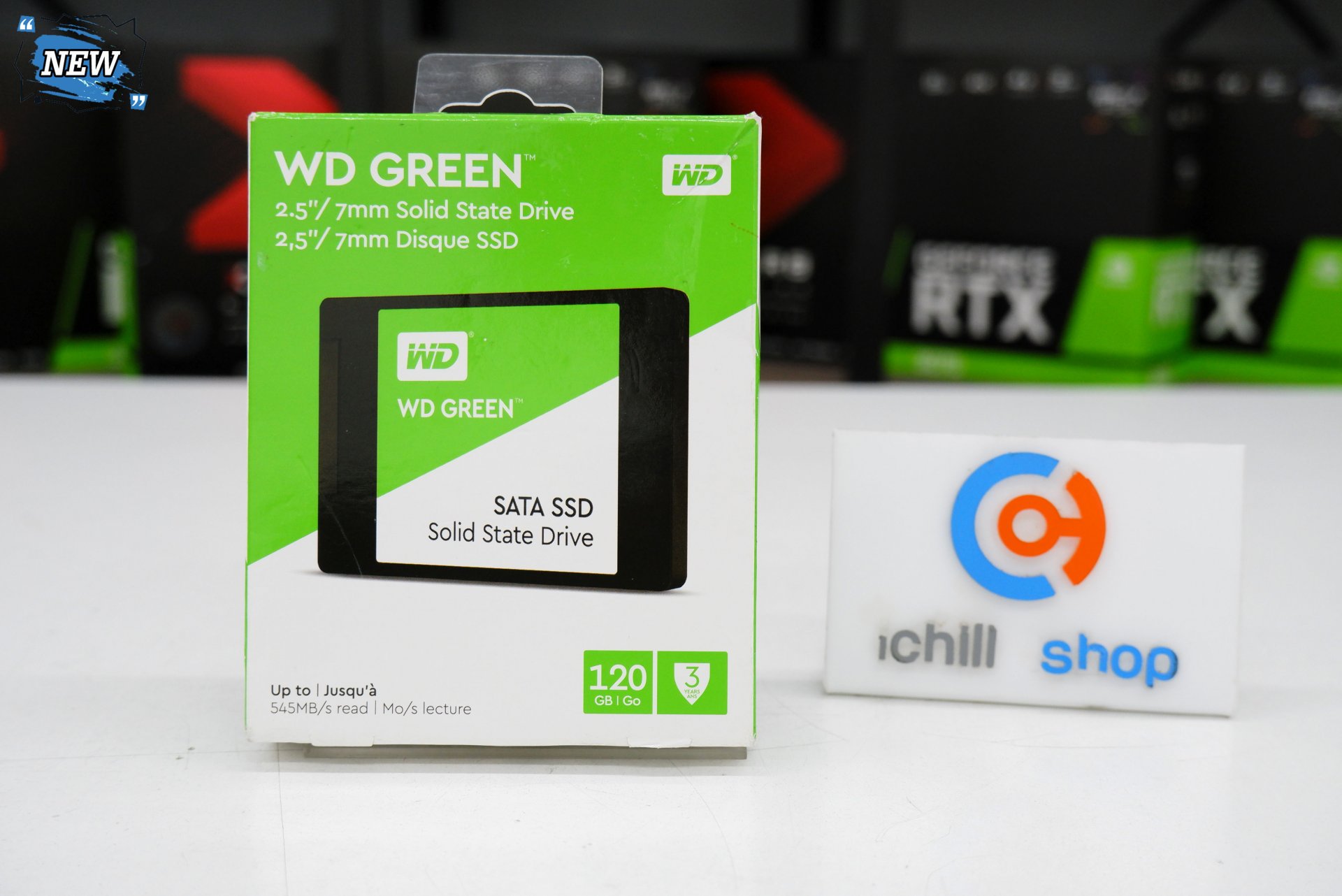SSD (เอสเอสดี) WD GREEN 120GB (ของใหม่) P11498