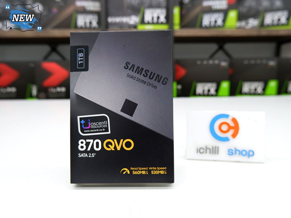 SSD Samsung 870 QVO 1TB *ของใหม่* P10855