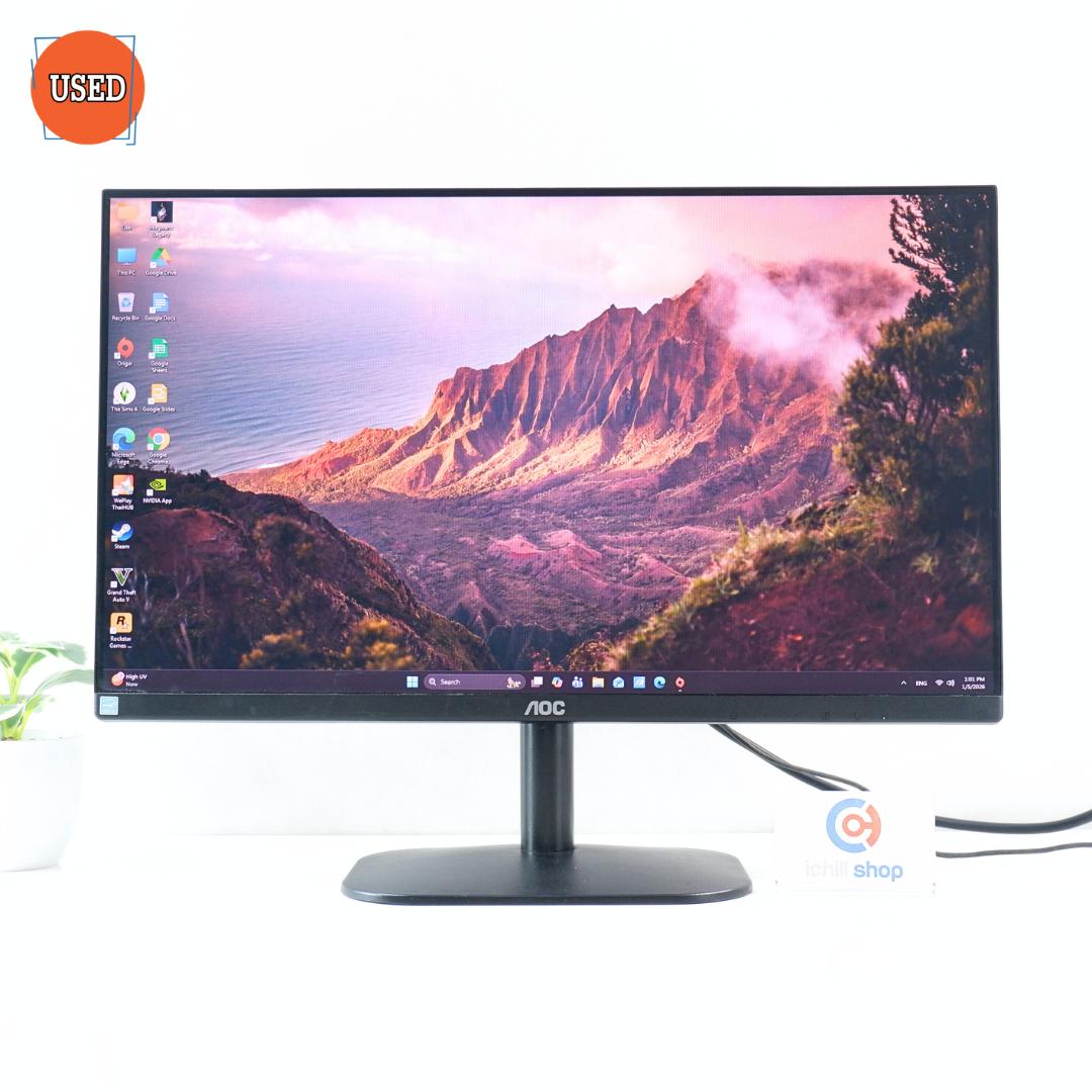 MONITOR (จอมอนิเตอร์) AOC 24B2XH/67 23.8 INCH FHD IPS 75Hz P16901