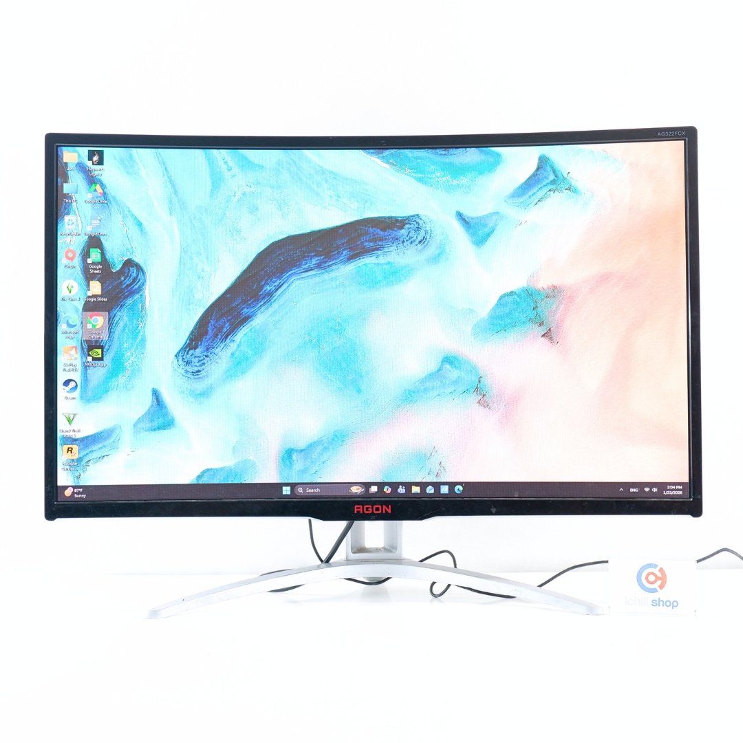 MONITOR (จอมอนิเตอร์) AOC AG322FCX 31.5 INCH FHD VA 144Hz CURVE P17012