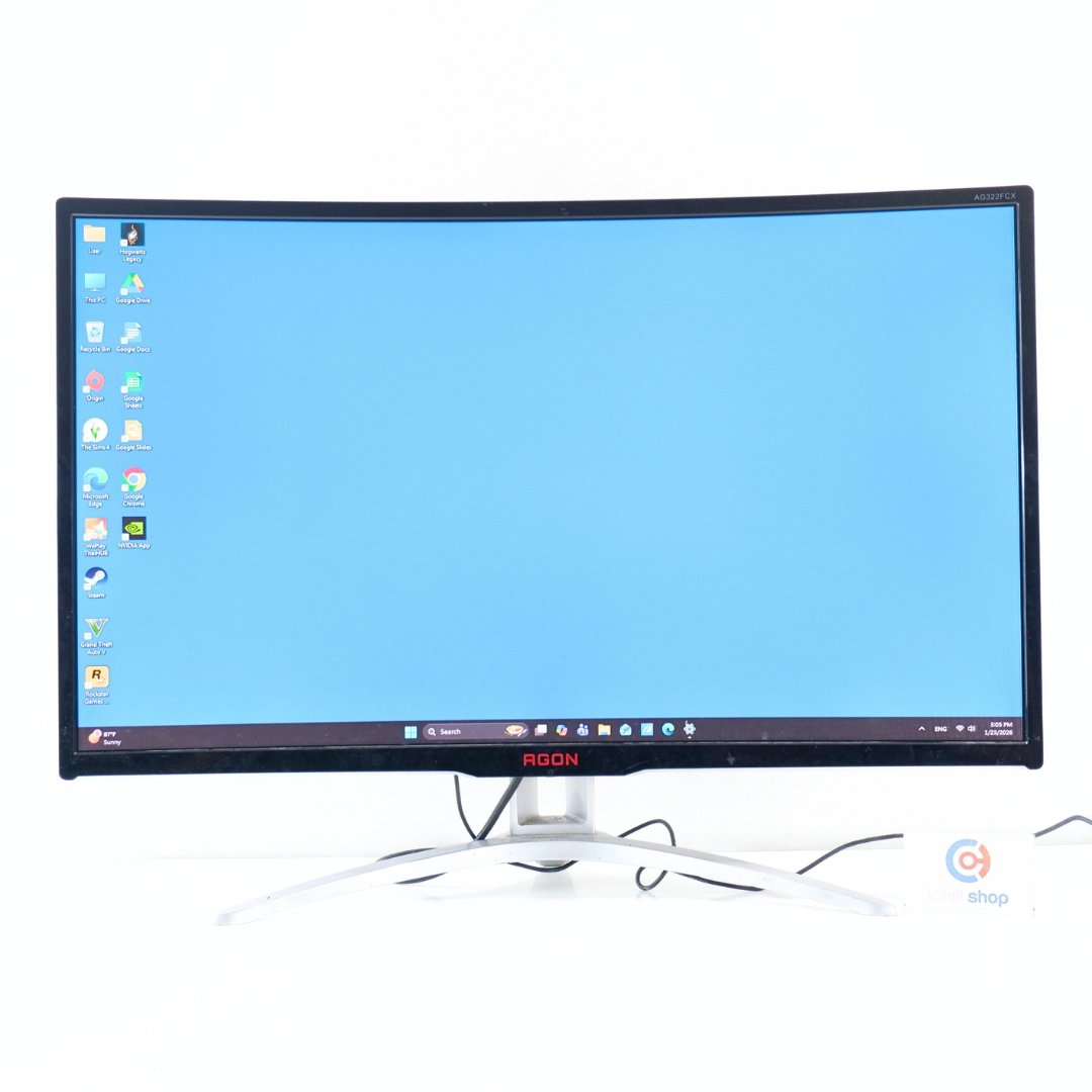 MONITOR (จอมอนิเตอร์) AOC AG322FCX 31.5 INCH FHD VA 144Hz CURVE P17012