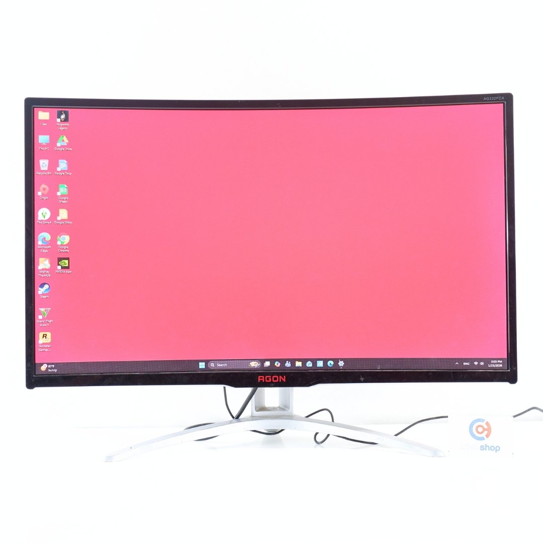 MONITOR (จอมอนิเตอร์) AOC AG322FCX 31.5 INCH FHD VA 144Hz CURVE P17012