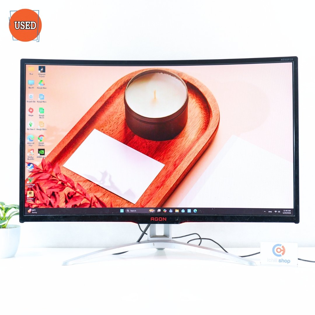 MONITOR (จอมอนิเตอร์) AOC AG322FCX 31.5 INCH FHD VA 144Hz CURVE P17010