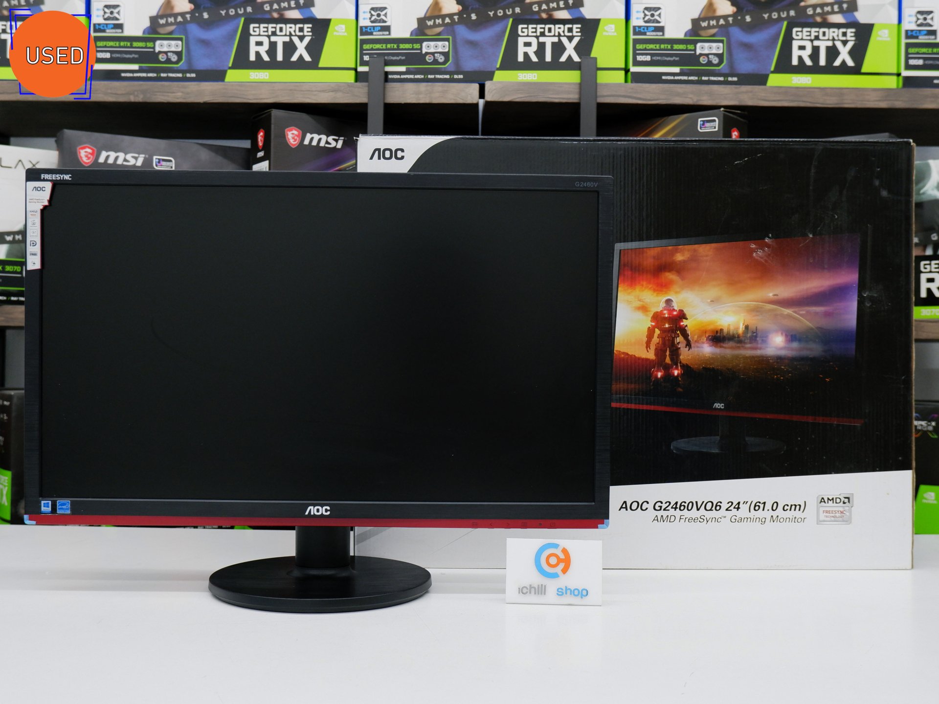 จอ (MONITOR) AOC G2460VQ6 24 นิ้ว 75 HZ P11852 ichillshop