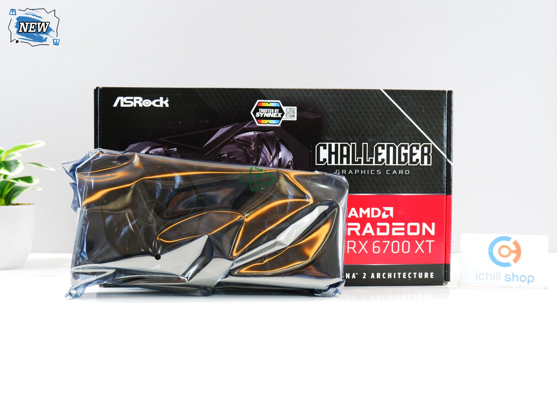 การ์ดจอ (VGA) ASROCK RX6700XT 12GB 2F CHALLENGER D OC (ของใหม่) P14021