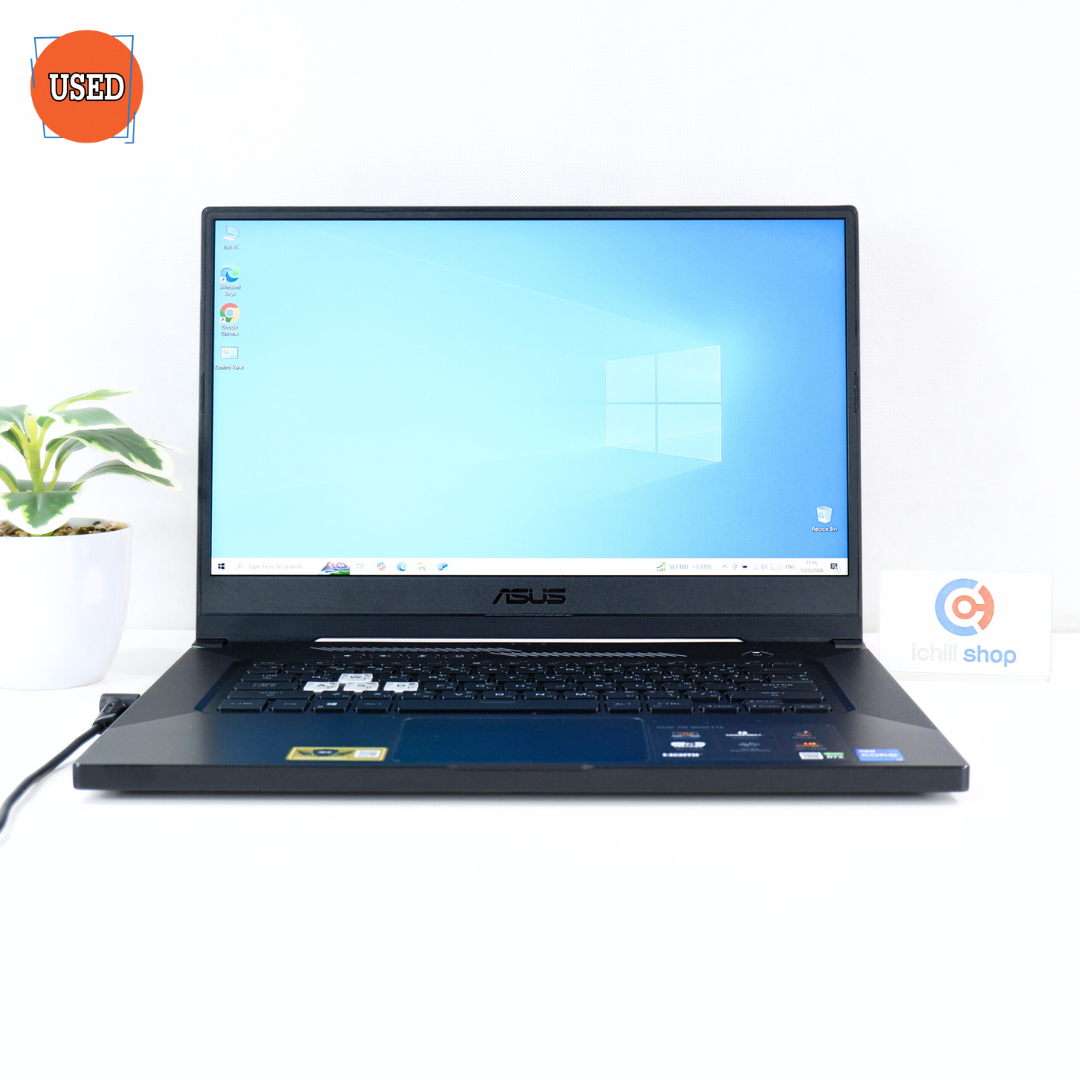 NOTEBOOK (โน๊ตบุ๊ค) ASUS / CPU I7-11370H / จอ 15.6" FHD 144Hz / GPU RTX 3050 TI 4GB / RAM DDR4 16GB / SSD 512GB P15938