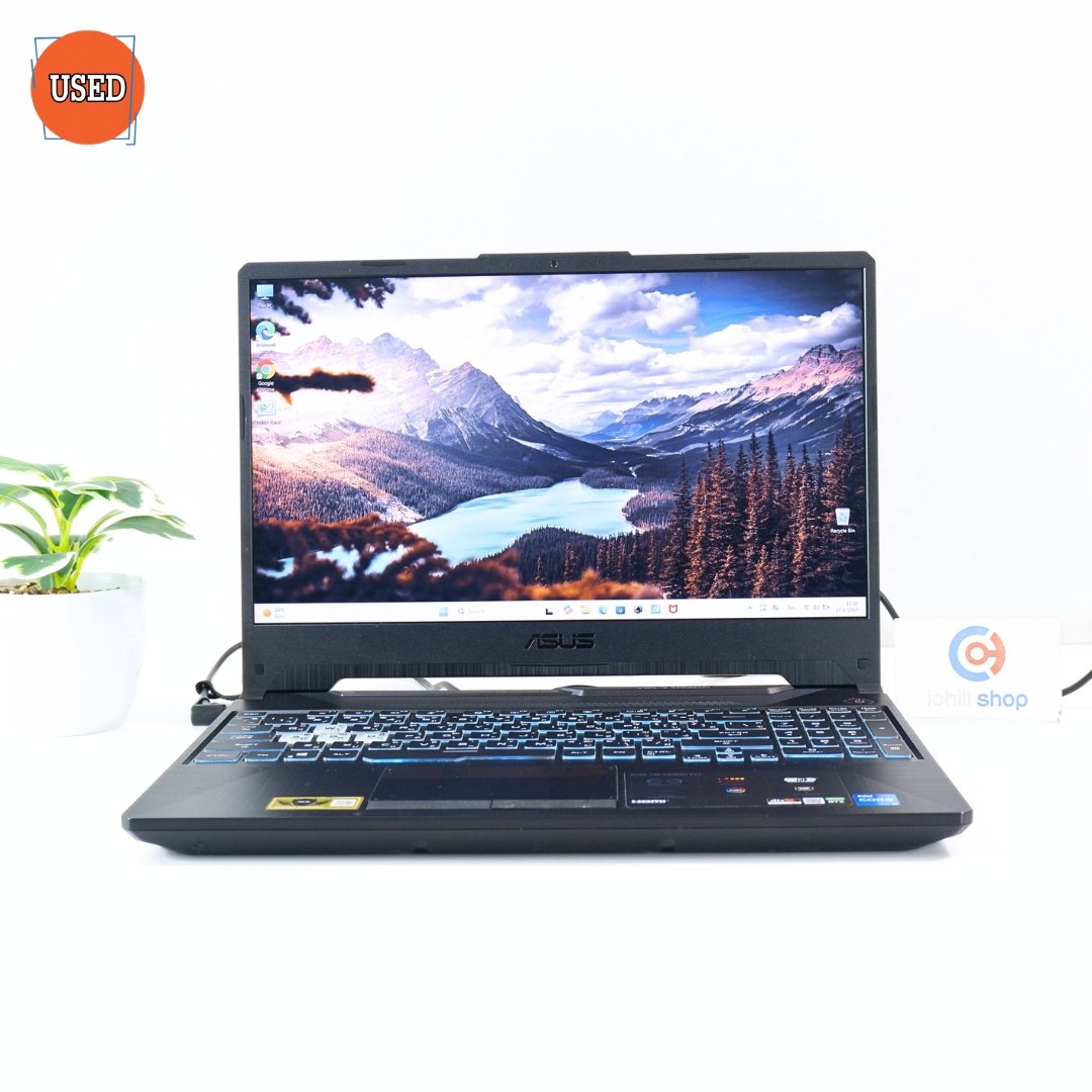 NOTEBOOK (โน๊ตบุ๊ค) ASUS / CPU I5-11400H / จอ 15.6 FHD / GPU RTX 3050 4GB / RAM DDR4 16GB / SSD M.2 512GB P17060