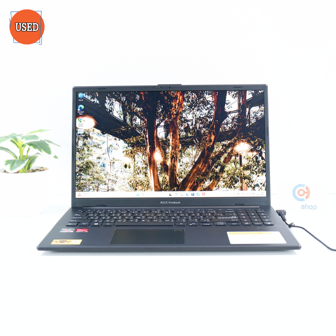 NOTEBOOK (โน๊ตบุ๊ค) ASUS / CPU RYZEN 3 7320U / จอ 15.6 FHD / กราฟิกการ์ดออนบอร์ด / RAM DDR5 8GB / SSD 512GB P16469