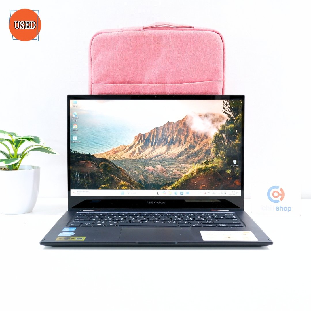 NOTEBOOK (โน๊ตบุ๊ค) ASUS / CPU PENTIUM N6000 / จอ 14 FHD / กราฟิกการ์ดออนบอร์ด / RAM DDR4 4GB / SSD 256GB P16308