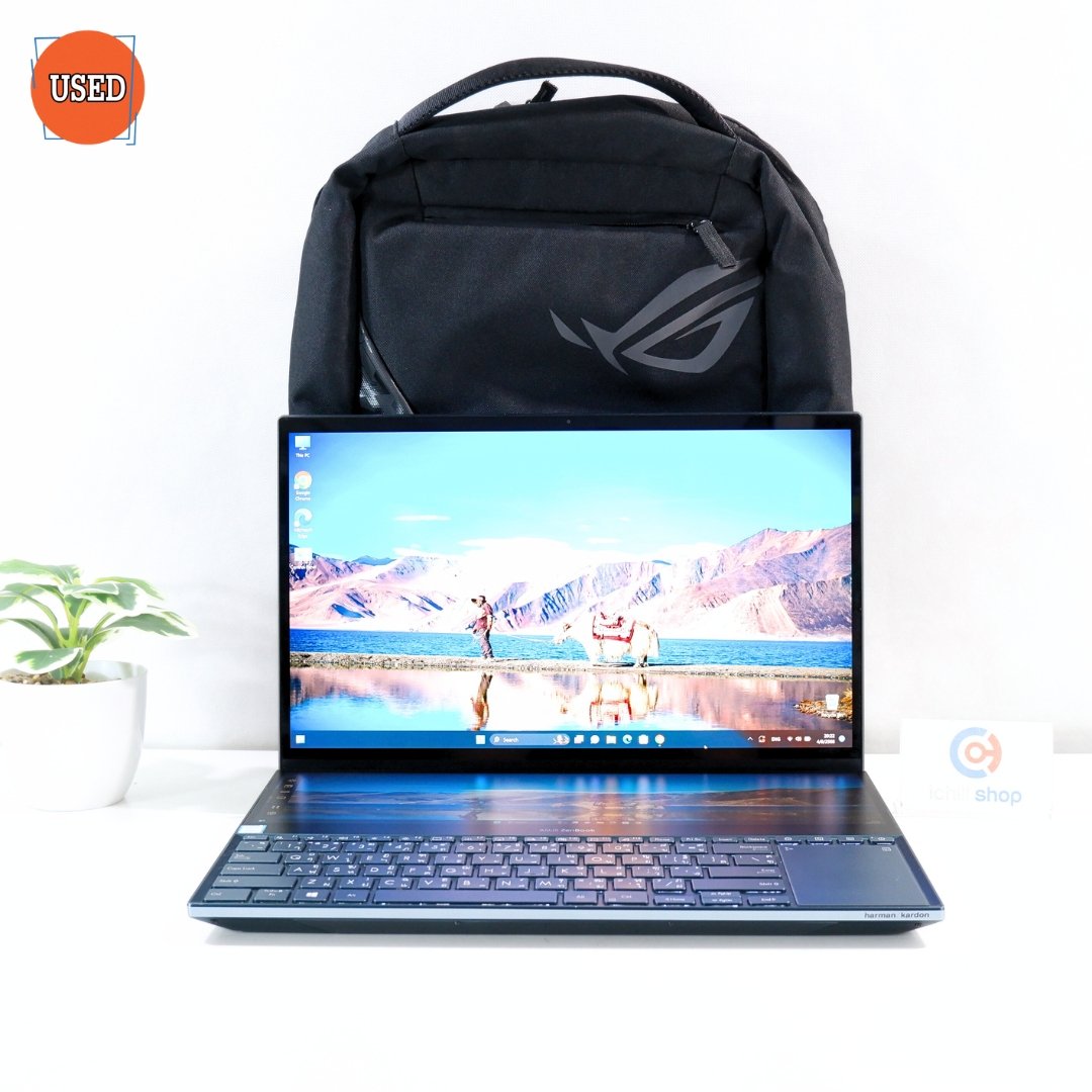 NOTEBOOK (โน๊ตบุ๊ค) ASUS / CPU I7-9750H / จอ 15.6 UHD 4K / GPU RTX 2060 6GB / RAM DDR4 32GB / SSD 1TB P16307