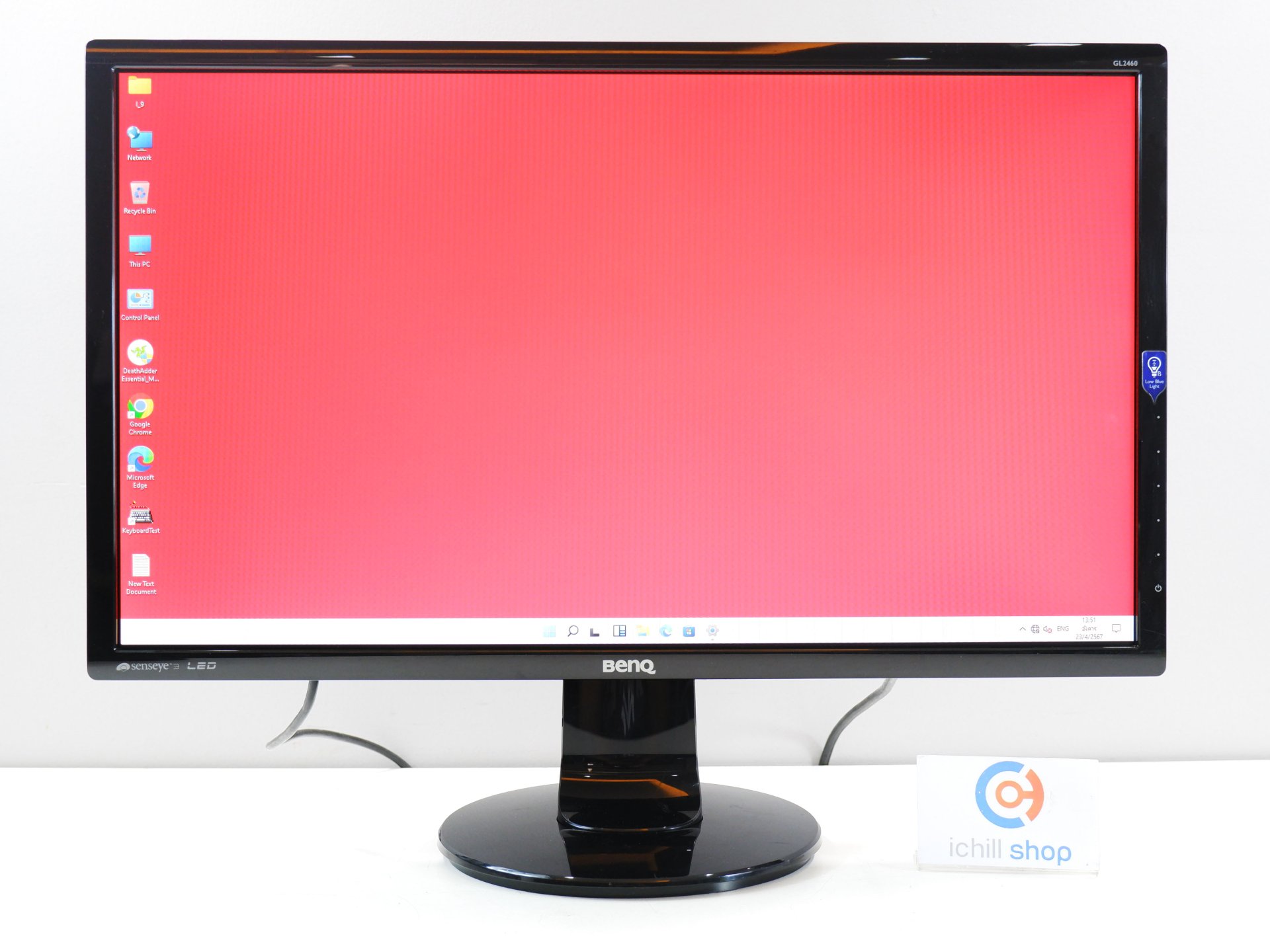 Monitor BenQ GL2460-B 24 Pollici Full HD LED – Usato In Ottimo Stato Con Ingressi VGA, DVI E HDMI Opzionale